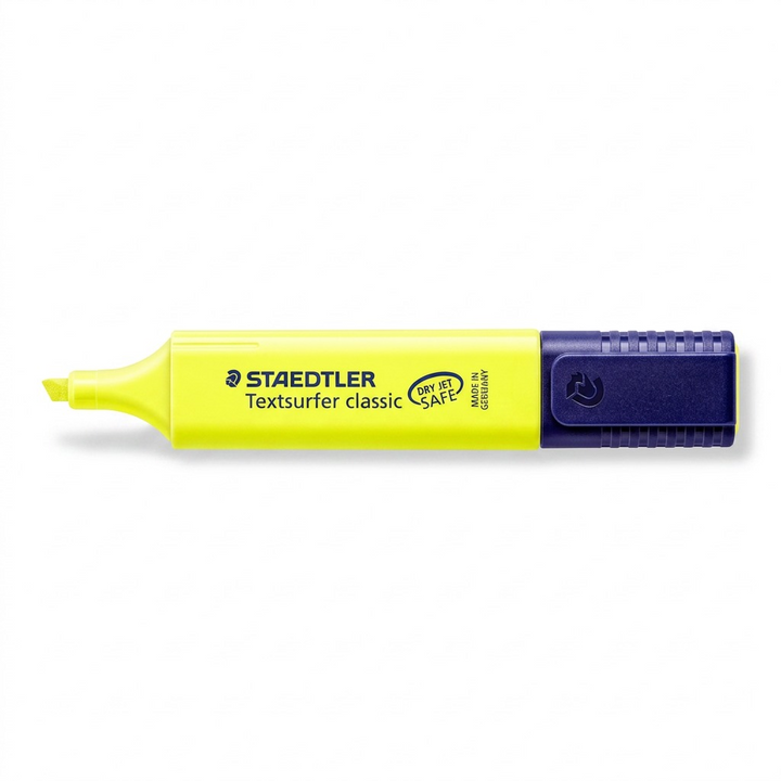 STAEDTLER 364-1-10 Textsurfer Classic Highlighter - Fluorescent Yellow